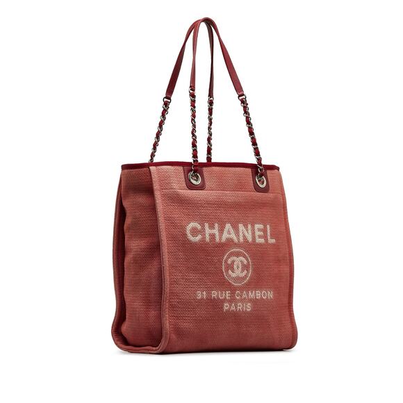 Chanel Mini Mixed Fibers Deauville Tote - Picture 1 of 9